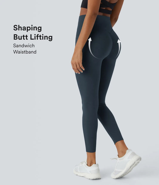TryHavora UltraSculpt™️ SoCinched High Waisted Scrunch Butt Lifting Tummy Control Pocket Shaping Training Leggings